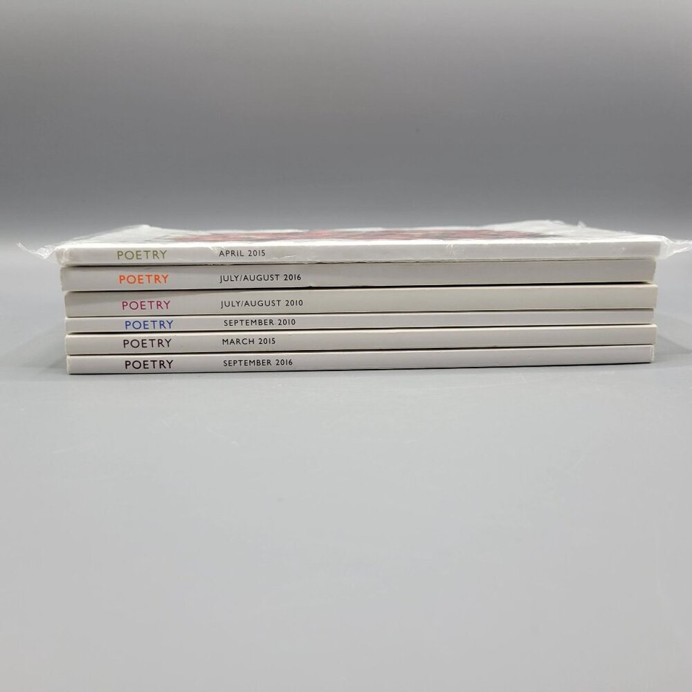 Set Of 6 Poetry Magazines Various - Picture 14 of 14